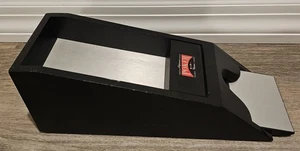 4 Deck Casino Poker Blackjack Card Dealer Shoe Wood Black - Picture 1 of 5