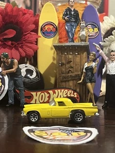 Hot Wheels 1957 Ford Thunderbird Yellow Diecast Used EX Condition - Picture 1 of 10