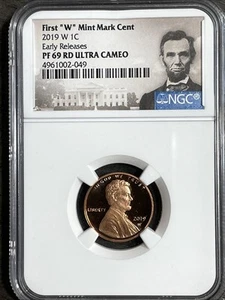2019 W LINCOLN CENT Proof NGC MS69RD EARLY RELEASES PORTRAIT LABEL - Picture 1 of 3