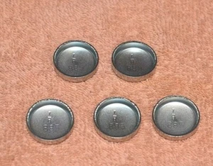 5PK 7/8" Engine Block Expansion Freeze Plug Fits GM Chrysler Zinc Plated Steel - Picture 1 of 4