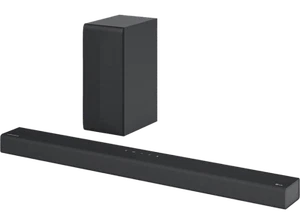 Barra de sonido - LG S60Q, Bluetooth, Subwoofer Inalámbrico, 300 W, Negro - Imagen 1 de 12