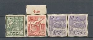 Provinz Sachsen   87 III, 88 VIII en 89 VIII postfris - Imagen 1 de 2