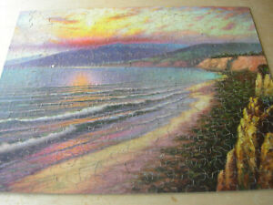 Perfect Picture Puzzle "SUNSET AT SANTA MONICA" - No. 250 -375 pieces,COMPLETE