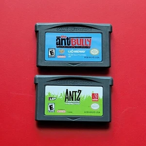 Ant Bully + Antz Extreme Racing Work Nintendo Game Boy Advance Lot 2 Games - Picture 1 of 6