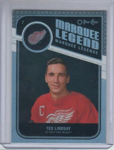 11/12 OPC Detroit Red Wings Ted Lindsay Marquee Legend Rainbow card #535 - Picture 1 of 2