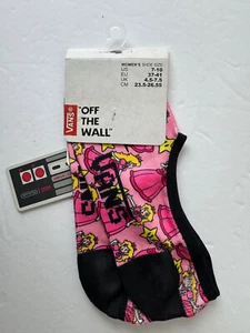 Vans Nintendo Super Mario Socken Prinzessin (Größe Damen US 7-10) - Bild 1 von 2