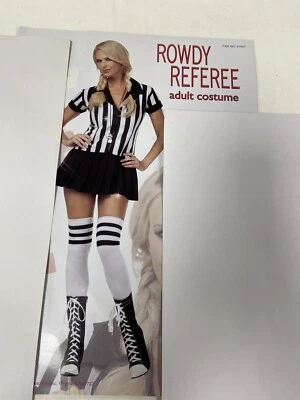 Sexy Mujer Sexy Disfraz de Árbitro "Rowdy Árbitro" Talla 6-8 Foto 1 de 4