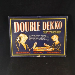 DOUBLE DEKKO Vintage boardgame FREE P&P - Picture 1 of 3