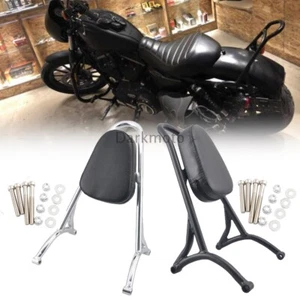 Detachable Passenger Backrest Sissy Bar For Harley-Davidson Sportster XL883 1200 - Bild 1 von 14