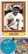 Earl Webb Boston Red Sox 1985 Topps Woolworths    Baseball Card