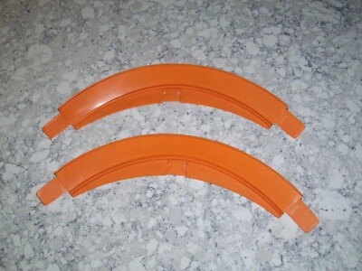 Винтажный Hot Wheels Redline Hot Curve 90 градусов Кривая Секция Трассы Лот/2 EXC - Изображение 1 из 3