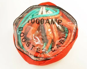 1000 AMP Jumper Cable, Recovery, Booster, Car, Battery, Van, Truck, Motor - Picture 1 of 2