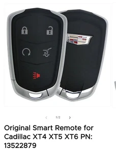 GM Cadillac XT4/XT5/XT6 Key Fob Transmitter 13522879 - Picture 1 of 1