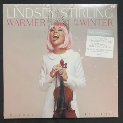 Lindsey Stirling “Warmer in the Winter” Deluxe Edition 2LP ❄️RARE/NEW/SEALED❄️ - Image 1 of 2