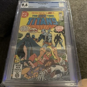 NUEVO TEEN TITANS #2 ~ DC 1980 ~ CGC 9.6 ~ 1ST DEATHSTROKE, CAMEO TRIGON - Imagen 1 de 4