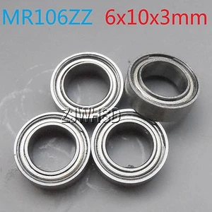 4pcs MR106zz Sealed Bearing 6 x 10 x 3 mm for TAMIYA TRAXXAS ALIGN RC Hobby DIY - Picture 1 of 1