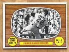 1967  Topps #152 Palmer  Blanks  Dodgers (Game 2 1966 Ws) Nm-Mt  One Owner