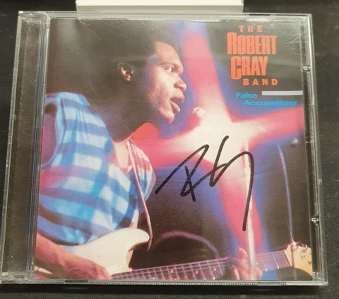 ROBERT CRAY - Signed CD - False Accusations - MUSIC Cover