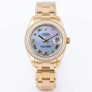 Rolex Pearlmaster DateJust 34 | REF. 81338 | Mother of Pearl Roman Dial | Double - Picture 1 of 8