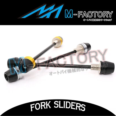 Billet Front Fork Sliders Crash Protector Fit Honda CBR600RR 09 10 CBR900RR 1999 - Image 1 of 4