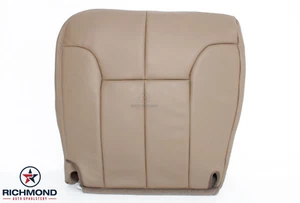Para Dodge Ram 1500 Laramie 1996 1997 - Cubierta de asiento de cuero inferior del lado del conductor bronceado - Imagen 1 de 11