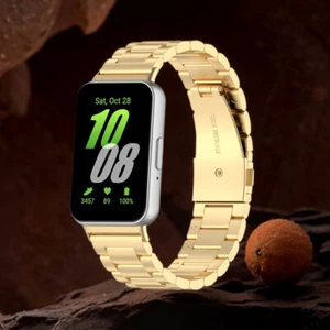 Stainless Steel Straps Adjustable Solid for Samsung Galaxy Fit 3 SM-R390 Strap - Zdjęcie 1 z 21