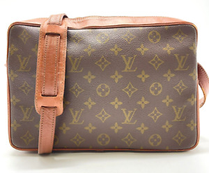 Authentic Louis Vuitton Monogram Sac Bandolier  M51364 Crossbody Bag NS030151