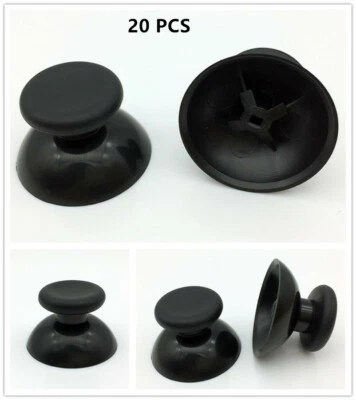 20XBlack Thumbstick Thumb Stick Joystick Analog Grip Cap for Xbox One Controller - Image 1 of 4