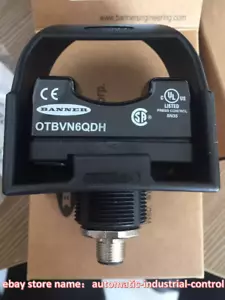 New & Genuine BANNER OTBVN6QDH Photoelectric sensor 1PCS In Box - Picture 1 of 2