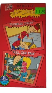 Beavis And Butt-Head (VHS, 1998, Troubled Youth, Feel Our Pain) - Picture 1 of 3