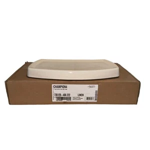 Nueva tapa abierta del tanque de inodoro estándar americano 735128-400.020 Champion 4 blanca - Imagen 1 de 11