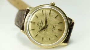 Movado Vintage 14K Gold Kingmatic Sub-Sea 40531 31.70 grams Automatic Watch - Picture 1 of 8