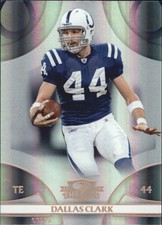 2008 Donruss Threads Century Proof Bronze #60 Dallas Clark/250 