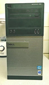 Dell Optiplex 390 Desktop PC Intel Core i3 2120 3.30GHZ 4GB RAM 500GB Win10 - Picture 1 of 5