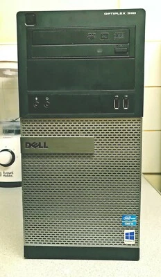 Dell Optiplex 390 Desktop PC Intel Core i3 2120 3.30GHZ 4GB RAM 500GB Win10 - Image 1 of 4