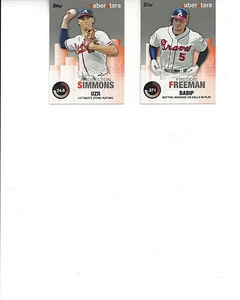 2014 Topps Series 2 Saberstars Andrelton Simmons Atlanta Braves SST 21 - Picture 1 of 1