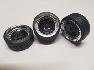 SD rims 15 inch Ronal Turbo F10 black chrome 30 mm 1:18 model car tuning - Picture 1 of 1