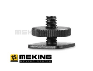 1/4"-20 Tripod Screw to Camera Flash Hot Shoe Mount Adapter - Picture 1 of 3