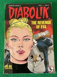 Danger Diabolik The Revenge Of Eva In Italian English  Comics 1999  By  Scorpion - Picture 1 of 3
