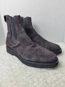 Rag & Bone Bedford Mens Chelsea Boots Size 11 Brown Suede Vibram Lightweig Sole - Picture 1 of 10