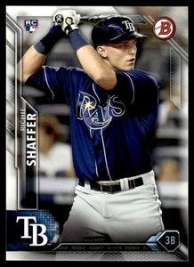 2016 Bowman Richie Shaffer Rookie Tampa Bay Rays #133 - Picture 1 of 2