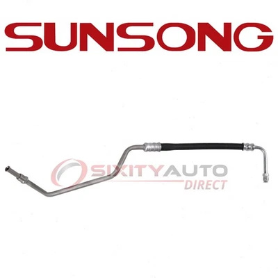 Sunsong Inlet Upper Oil Cooler Hose Assembly for 1995-2001 Pontiac Sunfire - ex - Image 1 of 4