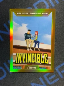 2025 Keepsake Invincible Season 1 Mark Grayson Samantha Eve Wilkins 101 Gold /10 - Picture 1 of 2