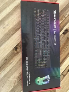 NEW SEALED IN BOX-iBUYPOWER Chimera KM7 RGB Keyboard + Mouse Combo - Black - Picture 1 of 12