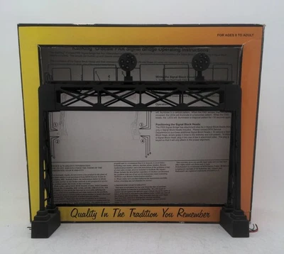 MTH 30-11030 O Gauge Pennsylvania Operating Signal Bridge EX/Box - Image 1 of 3