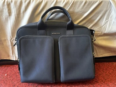 Michael Kors Medium Messenger Bag For Men. Slightly Used With Adjustable Strap - Image 1 of 3