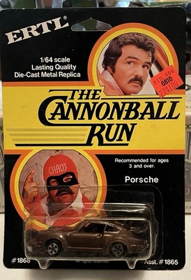 ERTL The Cannonball Run Porsche Captain Chaos Dom Deluise 1981 - Изображение 1 из 4