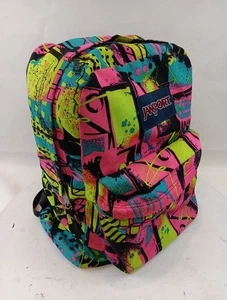 Jan Mochila Deportiva T501 Mochila Escolar Multicolor Formas Geométricas Arte Abstracto - Imagen 1 de 18