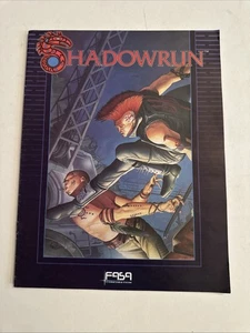 World Of Shadowrun (1991) FASA RPG Promo Intro Booklet Zeleznik Elmore 25A3913 - Picture 1 of 2