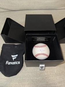 Rhys Hoskins Milwaukee Brewers Firmado Fanáticos del Béisbol y MLB Autenticado - Imagen 1 de 5